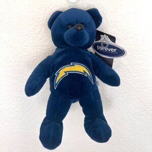 NWT- NFL - Chargers Bear - Plush - Retro - Collectors - Kids Toy
